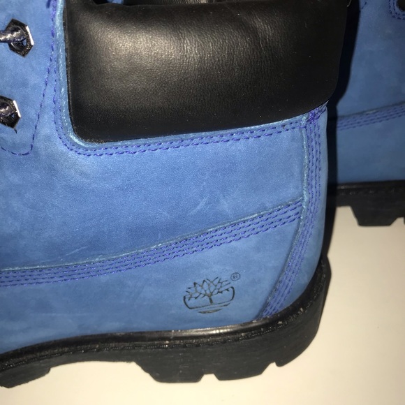 Timberland Waterproof 6-Inch Evening Blue Boots - Picture 7 of 8